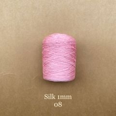 Cuộn sợi 100% Silk 1mm, 300g màu trơn