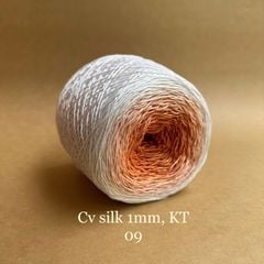 Cầu vồng sợi Silk kim tuyến, cỡ 1.0mm, 300g, đan móc áo, váy, khăn