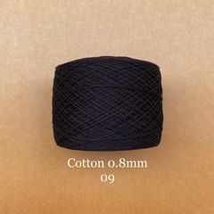 Sợi Cotton 0.8mm, 300g, đan móc áo, váy, khăn