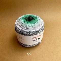 Sợi Tasche Cake nhập khẩu từ Loveyarns, đan móc túi, ví, nón, giỏ xách