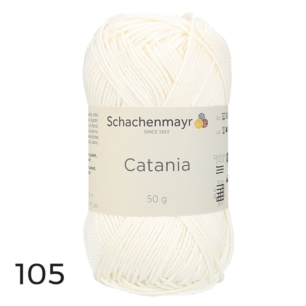 Sợi cotton Catania nhập khẩu từ Schachenmayr, đan móc áo, váy, khăn, móc thú