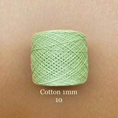 Sợi Cotton 1mm, 300g, đan móc áo, váy, khăn