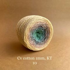 Sợi cầu vồng Cotton 1mm, kim tuyến