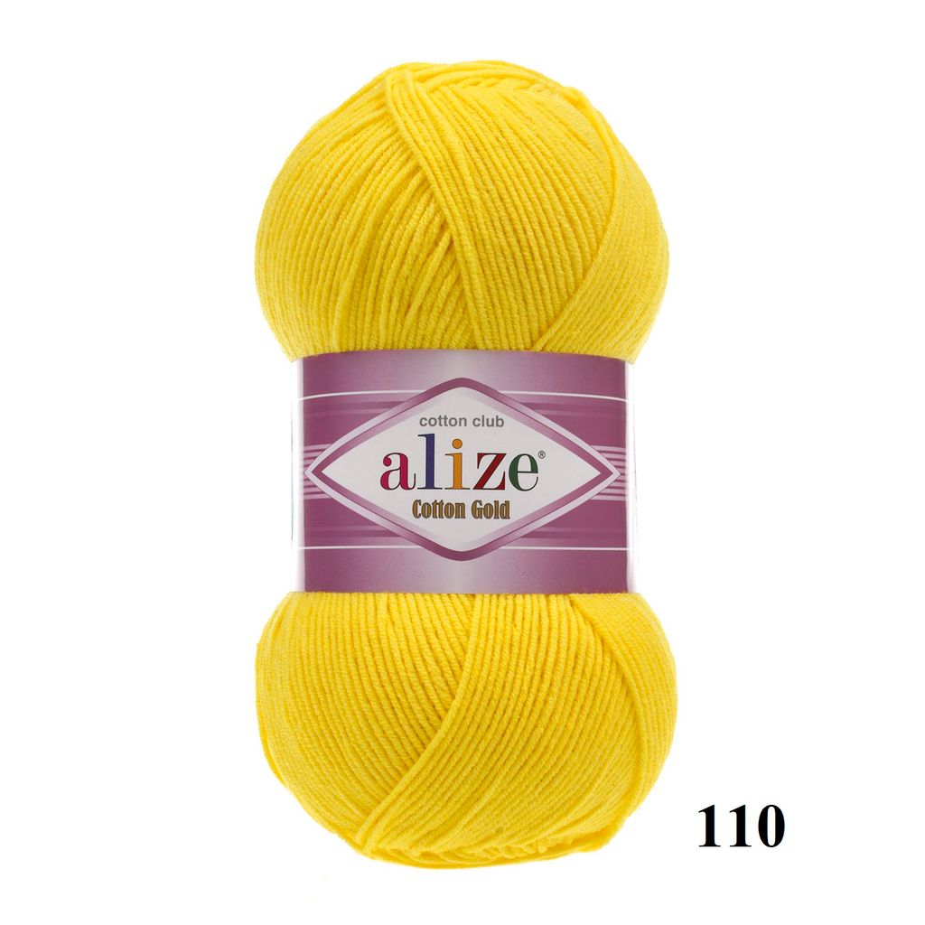 Len hè Cotton Gold nhập khẩu từ Alize Yarns, đan móc đồ hè, thú, nón cực xinh