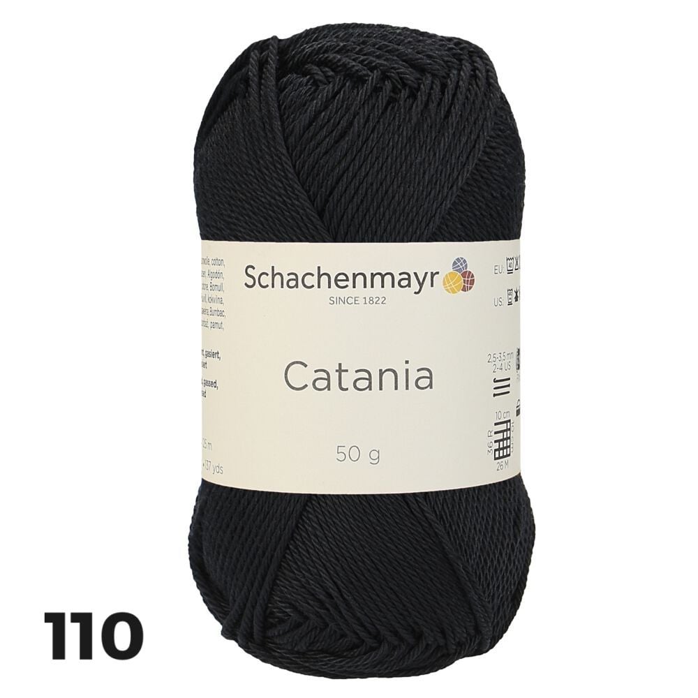 Sợi cotton Catania nhập khẩu từ Schachenmayr, đan móc áo, váy, khăn, móc thú