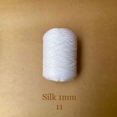 Cuộn sợi 100% Silk 1mm, 300g màu trơn