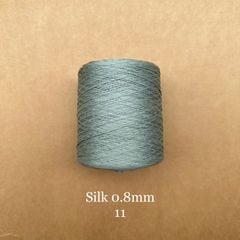 Cuộn sợi 100% silk 0.8mm màu trơn - 300gram
