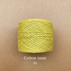 Sợi Cotton 1mm, 300g, đan móc áo, váy, khăn