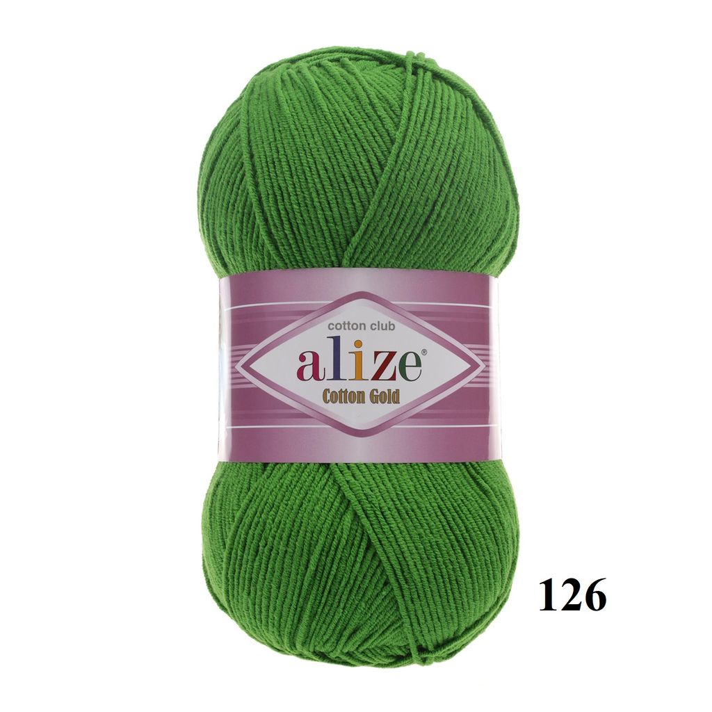 Len hè Cotton Gold nhập khẩu từ Alize Yarns, đan móc đồ hè, thú, nón cực xinh