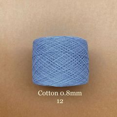 Sợi Cotton 0.8mm, 300g, đan móc áo, váy, khăn