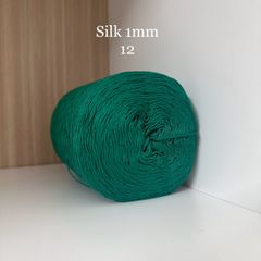 Cuộn sợi 100% Silk 1mm, 300g màu trơn