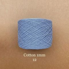 Sợi Cotton 1mm, 300g, đan móc áo, váy, khăn