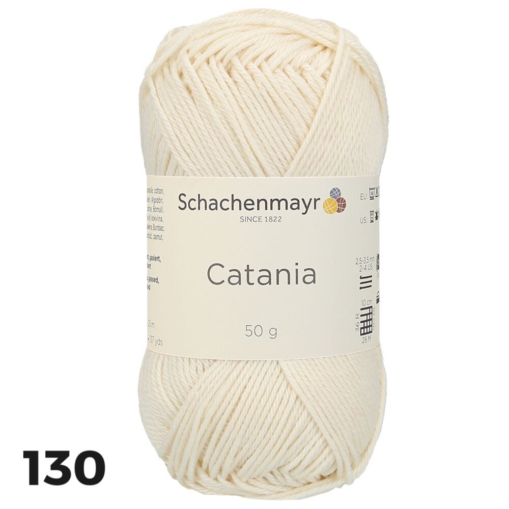 Sợi cotton Catania nhập khẩu từ Schachenmayr, đan móc áo, váy, khăn, móc thú