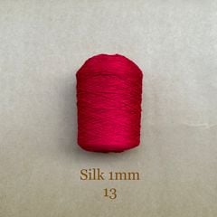 Cuộn sợi 100% Silk 1mm, 300g màu trơn
