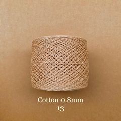 Sợi Cotton 0.8mm, 300g, đan móc áo, váy, khăn