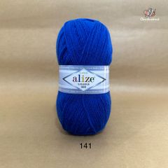 Cuộn len ấm Lanagold 800 hãng Alize siêu dôi, siêu ấm đan móc khăn, áo ấm cực thích