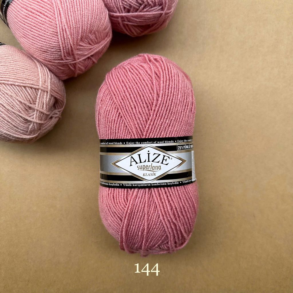 Len ấm Superlana Klasik nhập khẩu từ Alize Yarns đan móc nón, khăn, áo