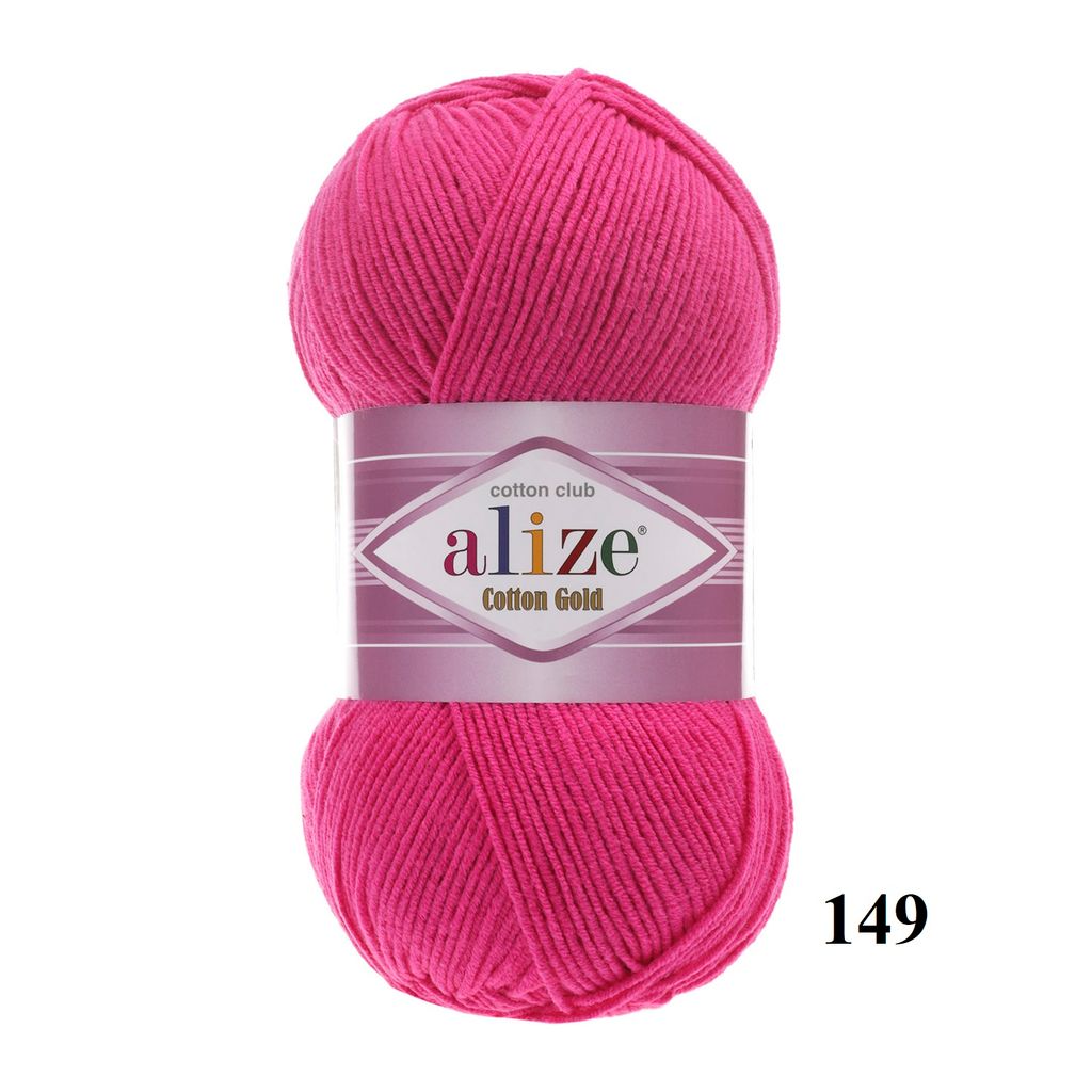 Len hè Cotton Gold nhập khẩu từ Alize Yarns, đan móc đồ hè, thú, nón cực xinh