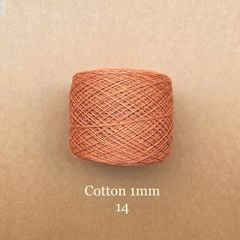 Sợi Cotton 1mm, 300g, đan móc áo, váy, khăn
