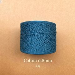Sợi Cotton 0.8mm, 300g, đan móc áo, váy, khăn