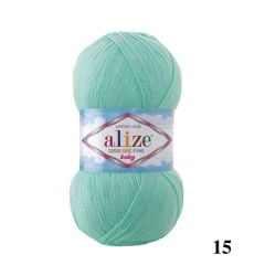 Len hè Cotton Gold Fine Baby nhập khẩu từ Alize Yarns, dành cho bé, đan móc áo, váy