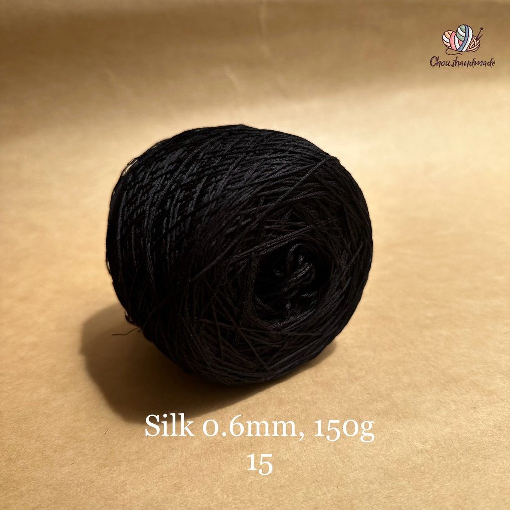 Cuộn sợi 100% Silk 0.6mm, 150g