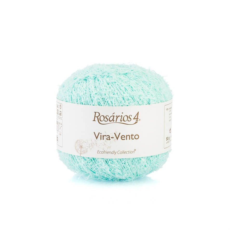 Sợi cotton Vira-Vento nhập từ Rosarios 4, đan móc áo, váy, khăn