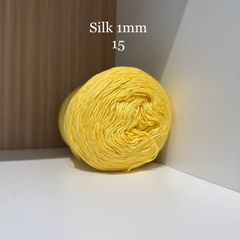Cuộn sợi 100% Silk 1mm, 300g màu trơn