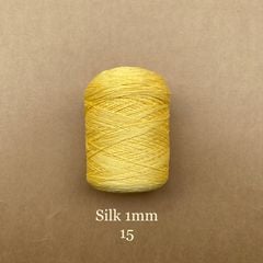 Cuộn sợi 100% Silk 1mm, 300g màu trơn