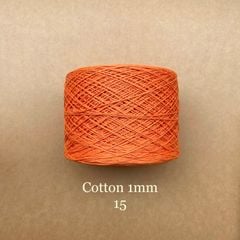 Sợi Cotton 1mm, 300g, đan móc áo, váy, khăn