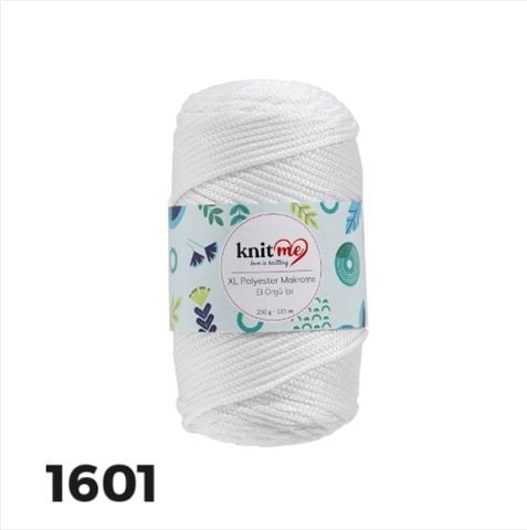 Sợi XL Polyester Makrome nhập khẩu từ Knitme,đan móc túi ví, đồ trang trí nội thất