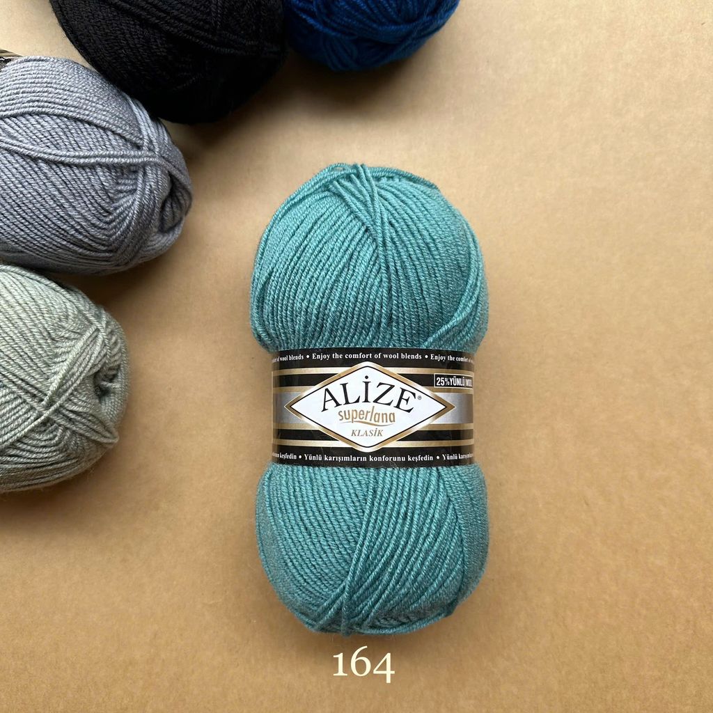 Len ấm Superlana Klasik nhập khẩu từ Alize Yarns đan móc nón, khăn, áo