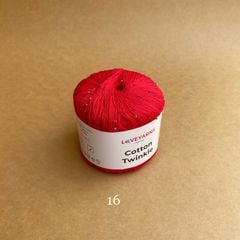 Sợi lấp lánh Cotton Twinkle nhập từ Loveyarns, đan móc áo, váy, khăn