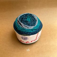 Len cầu vồng Mandala - Nhập khẩu từ hãng Lion Brand - 100% Premium Acrylic - 150gram dài 173m