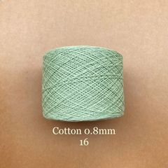 Sợi Cotton 0.8mm, 300g, đan móc áo, váy, khăn