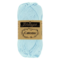 Sợi cotton Catona 50g - Scheepjes, đan móc áo, nón, búp bê
