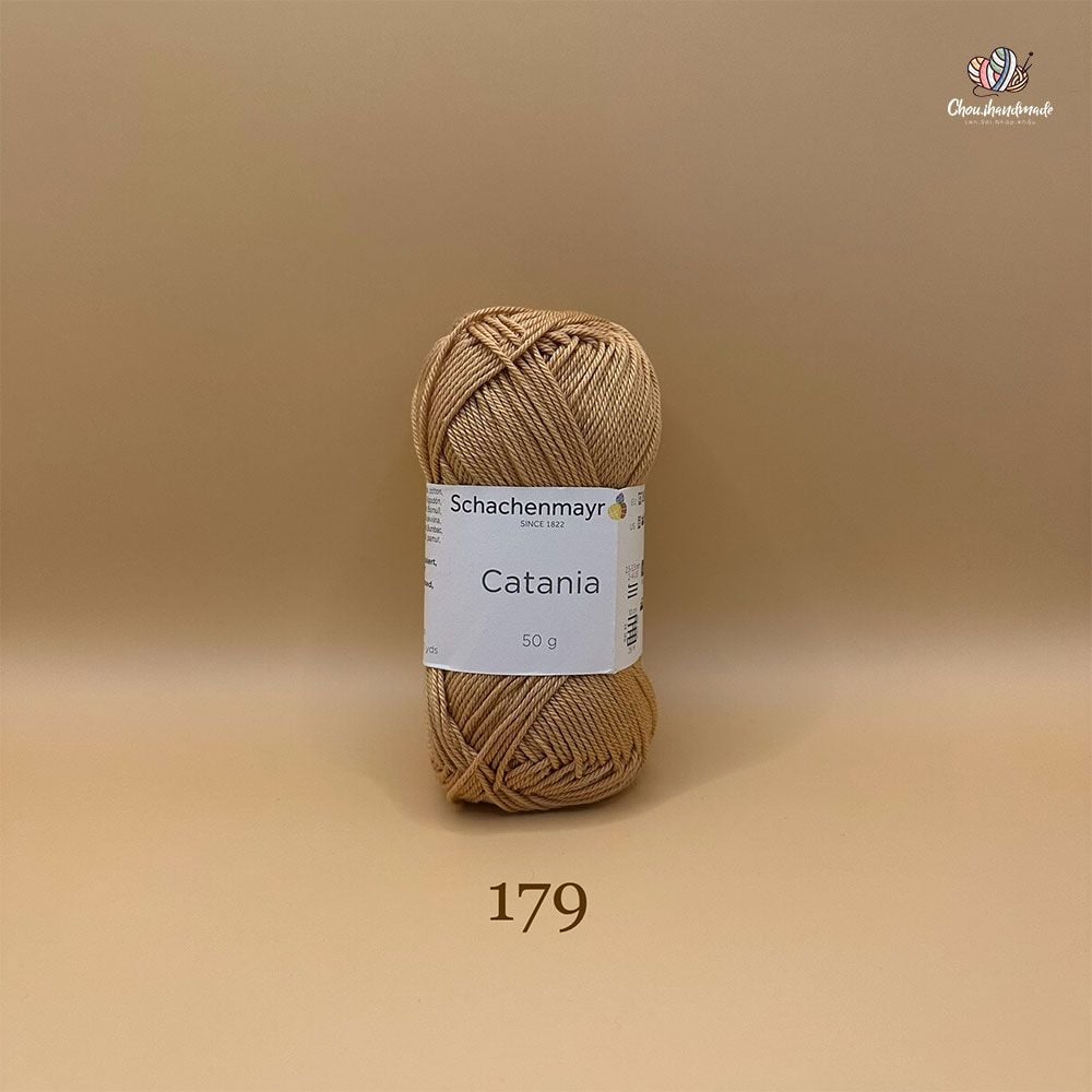 Sợi cotton Catania nhập khẩu từ Schachenmayr, đan móc áo, váy, khăn, móc thú