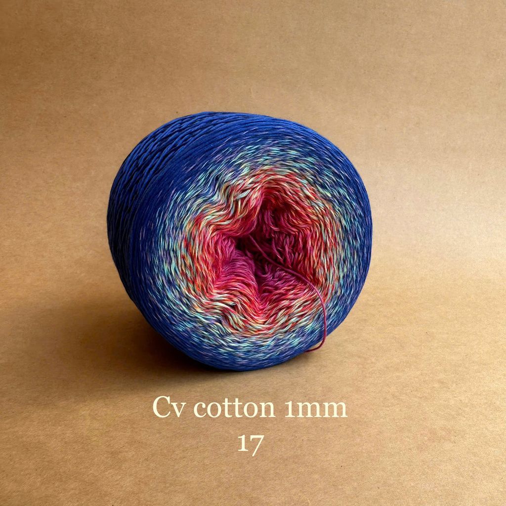 Sợi cầu vồng Cotton 1mm, 300g