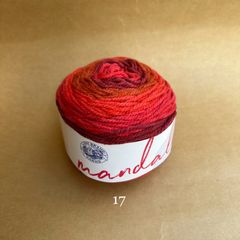 Len cầu vồng Mandala - Nhập khẩu từ hãng Lion Brand - 100% Premium Acrylic - 150gram dài 173m