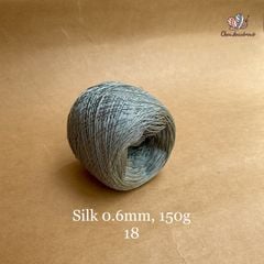 Cuộn sợi 100% Silk 0.6mm, 150g