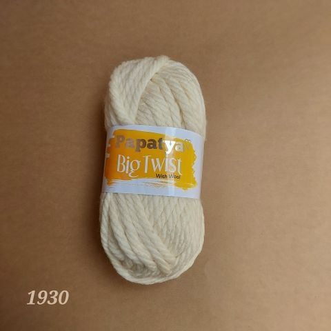 Cuộn len ấm sợi to mềm mại Big Twist nhập khẩu chính hãng Papatya đan móc nón, khăn, áo, chăn ấm siêu nhanh