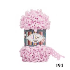 Cuộn len tết bằng tay Puffy Fine hãng Alize Yarns tết áo, khăn, vỏ gối, chăn, thảm, túi