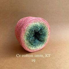 Sợi cầu vồng Cotton 1mm, kim tuyến