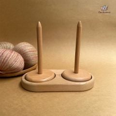 Giá đỡ gỗ trụ nhọn, Chou.ihandmade