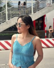 Sợi acrylic bóng Diva nhập khẩu từ Alize yarns đan móc bikini, áo, váy, thú, nón cực xinh