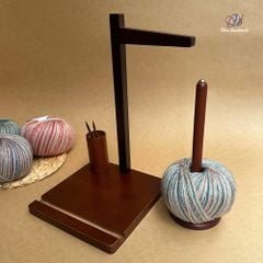 Giá đỡ con lắc bằng gỗ, có ống đựng dụng cụ và giá đỡ điện thoại, Chou.ihandmade