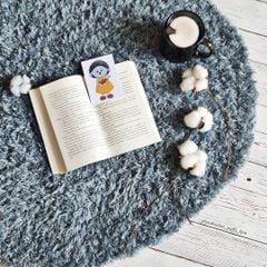 Len lông xù Puffy Fur nhập khẩu từ Alize Yarns, tết vỏ gối, thú bông, áo khoác