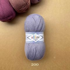 Cuộn len ấm Lanagold 800 hãng Alize siêu dôi, siêu ấm đan móc khăn, áo ấm cực thích