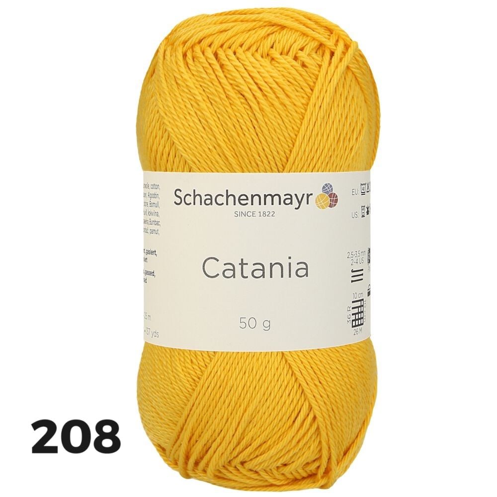 Sợi cotton Catania nhập khẩu từ Schachenmayr, đan móc áo, váy, khăn, móc thú