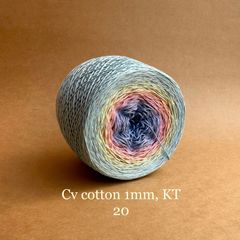 Sợi cầu vồng Cotton 1mm, kim tuyến